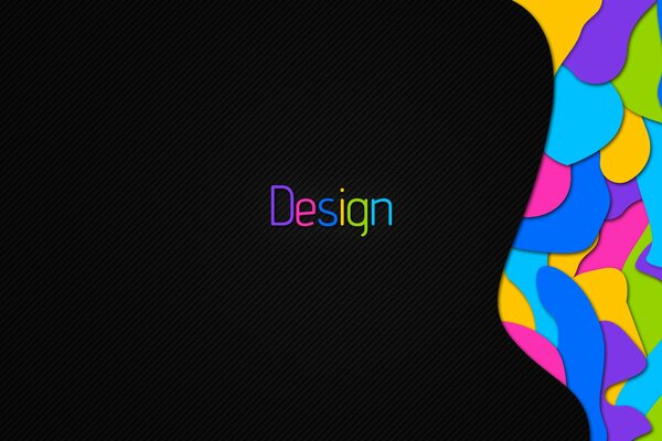 Design 1920×1080 bunte Abstraktionen