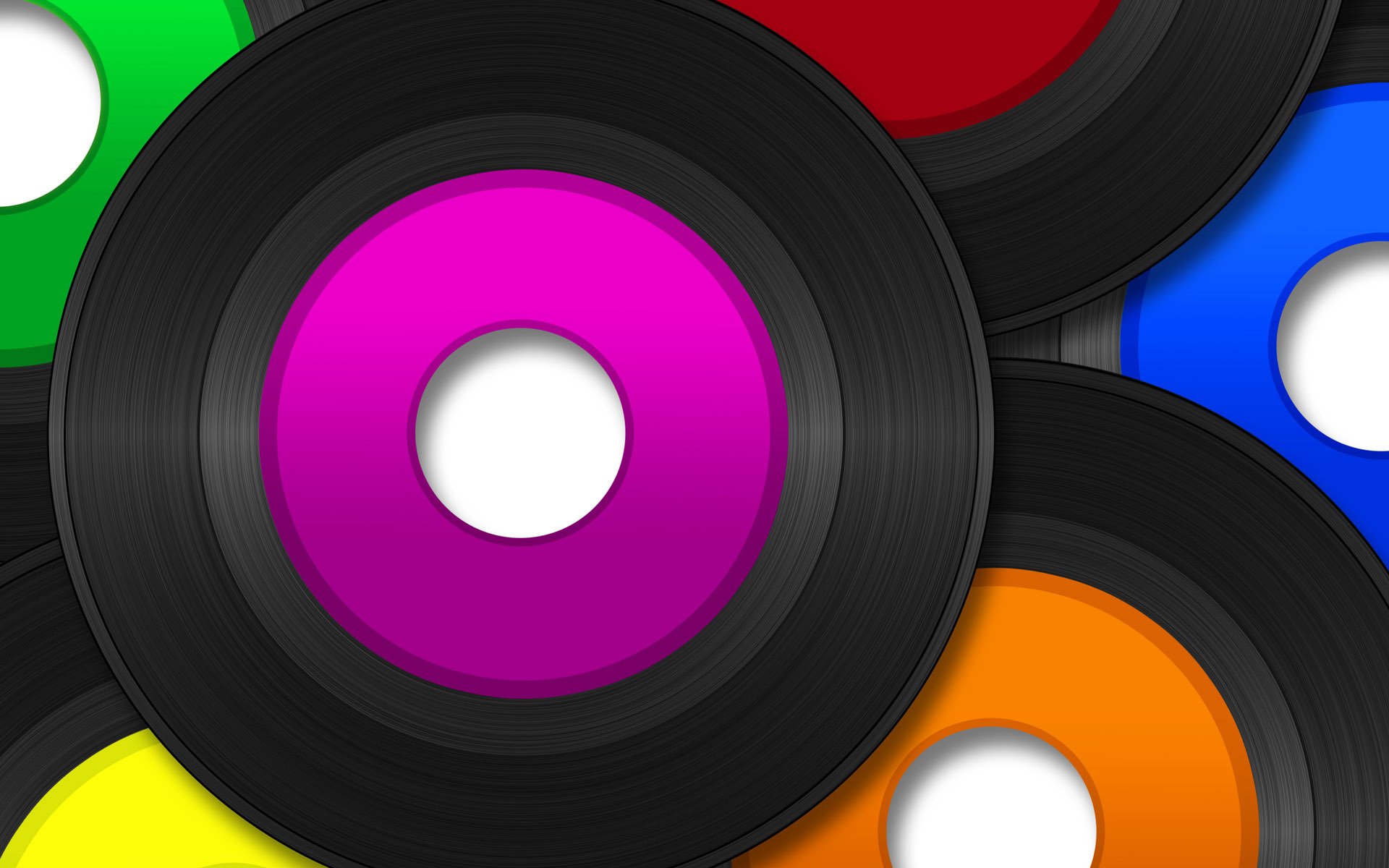 discos vinilo color