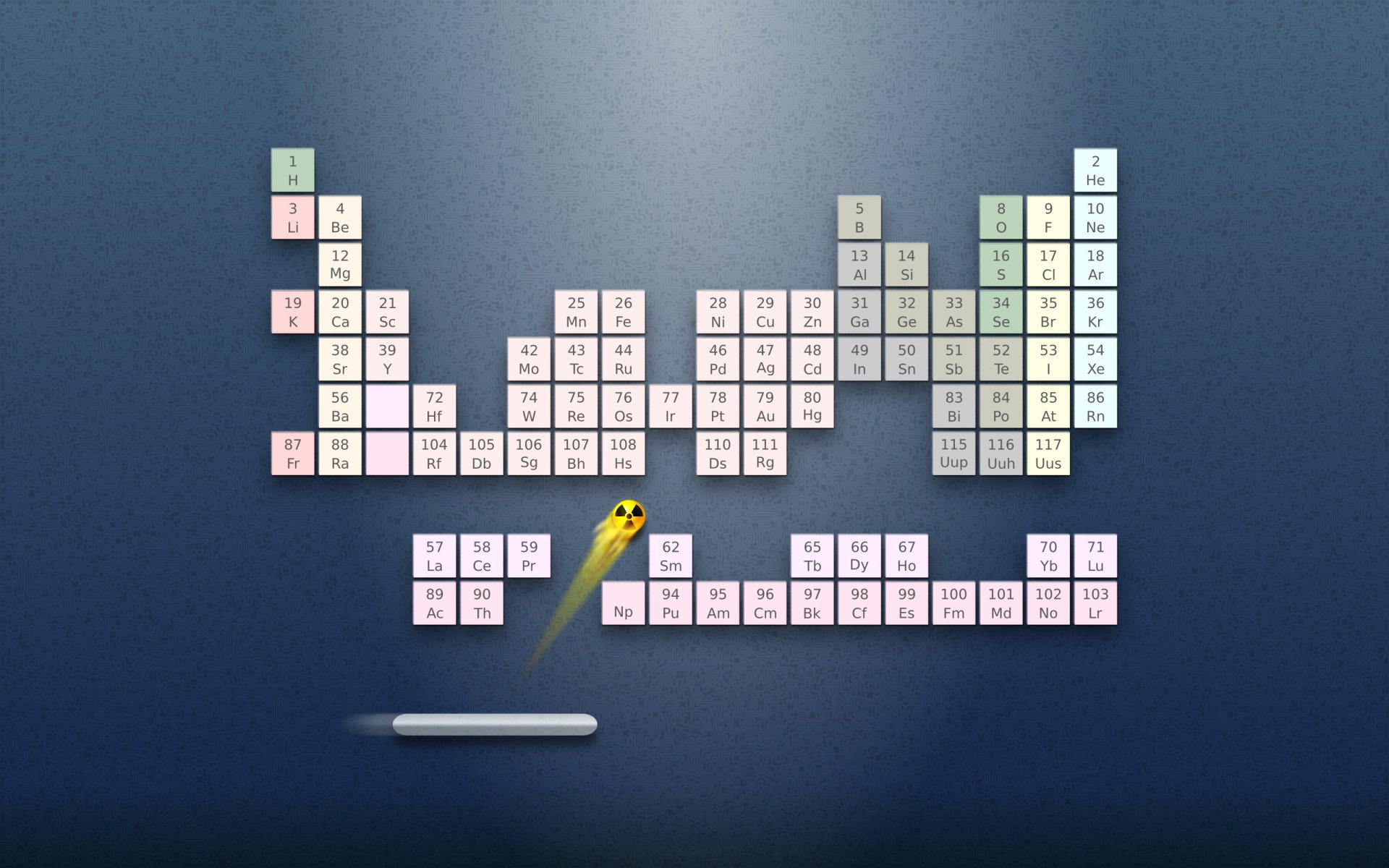 recurring system chemicals elements mendeleev table game chemistry