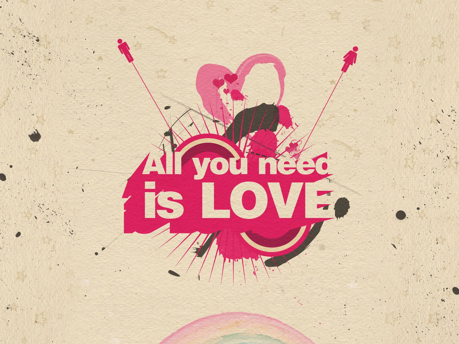 all you need is love romance background picture