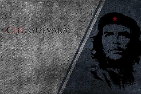 Art Poster che guevara Minimalismus