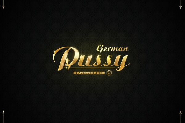 Il Poster Di Rammstein. German Pussy