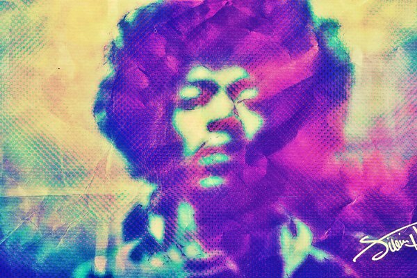 Art image of Jimi Hendrix