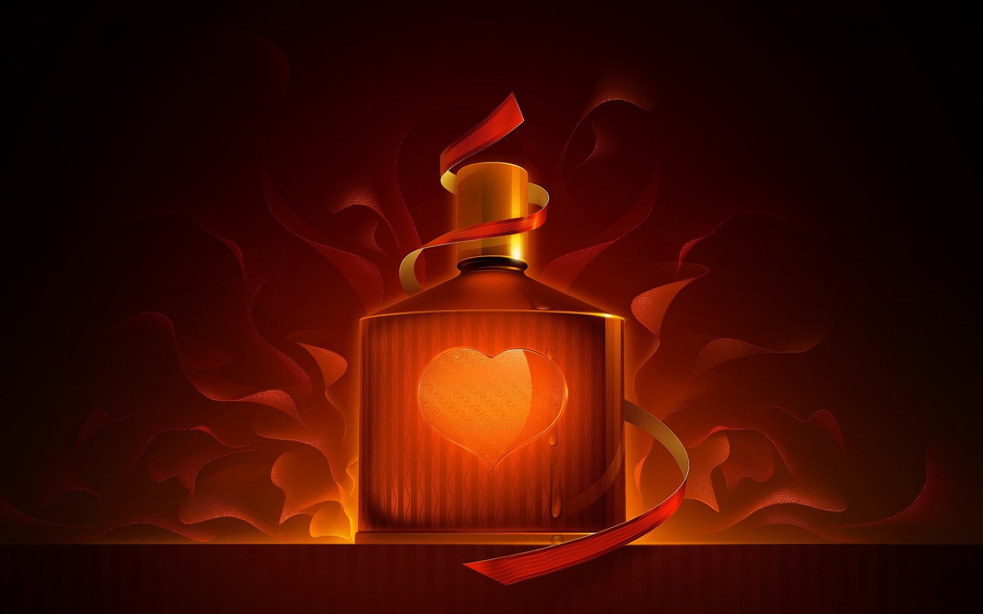 ruban parfum amour