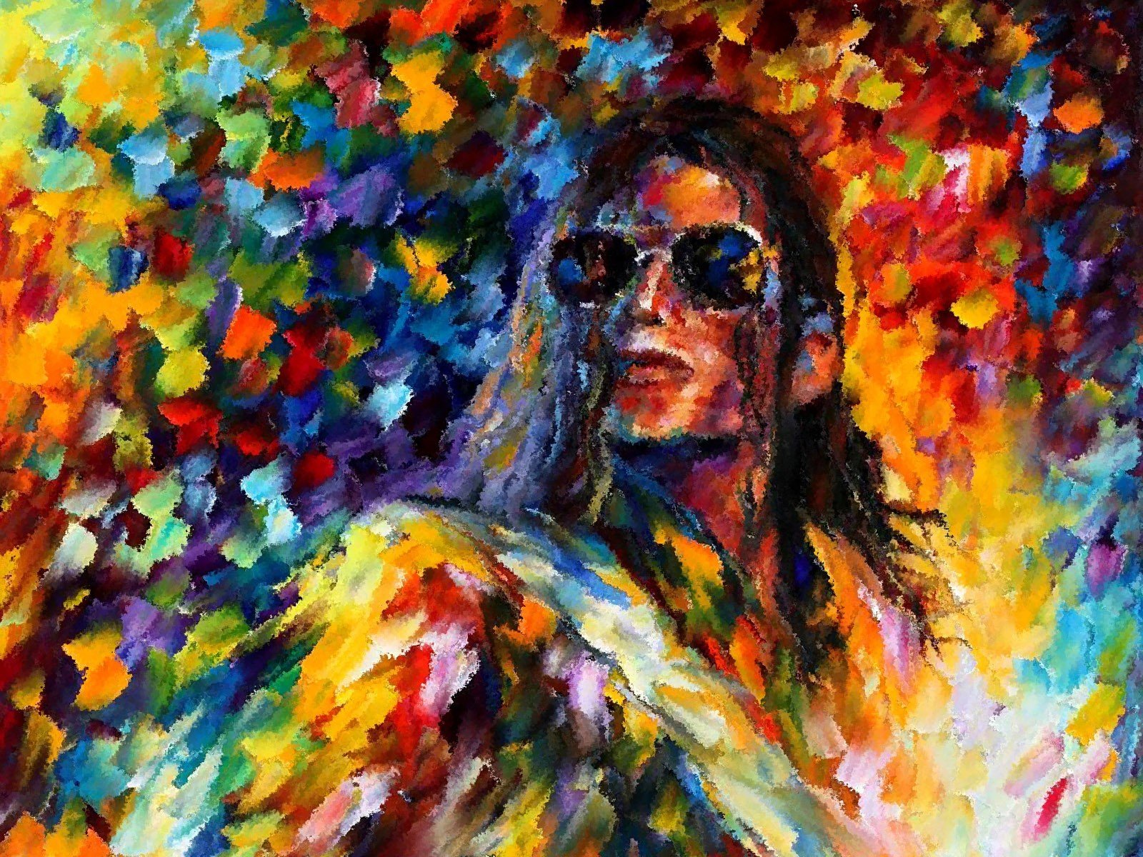 flowers picture oil michael jackson