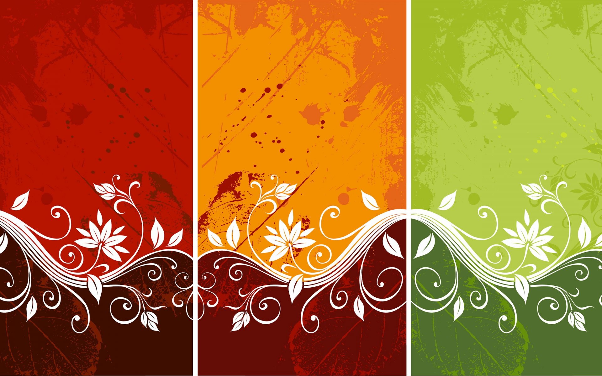 pattern flowers vector