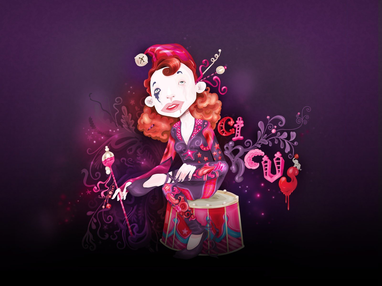 cirque fille clown