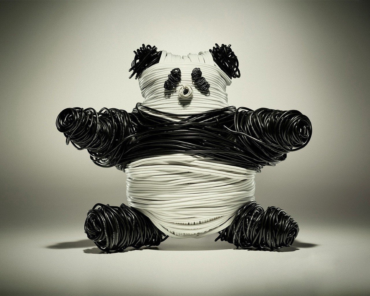 wire panda