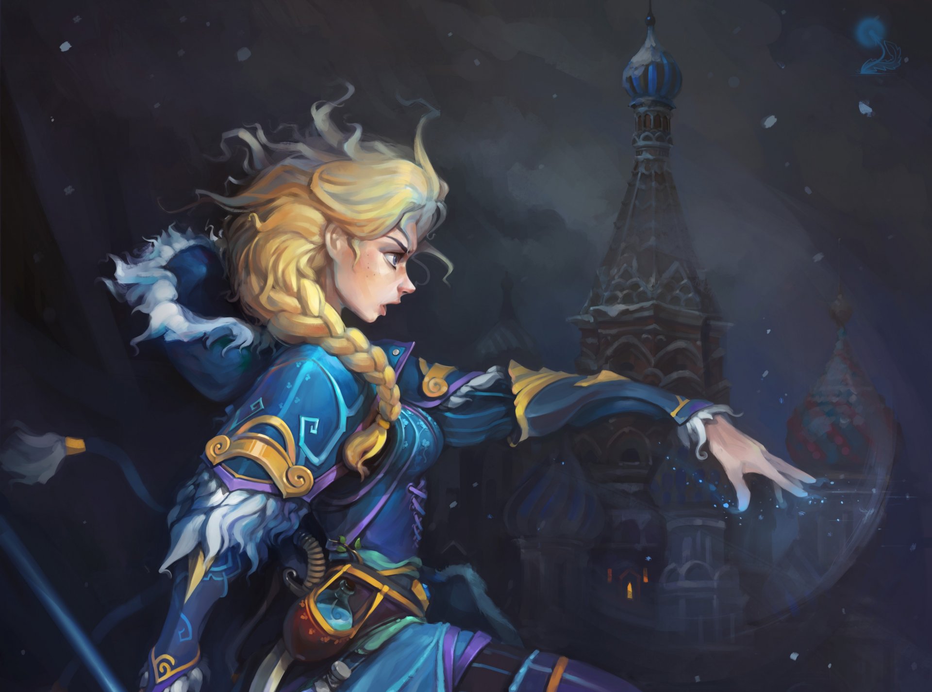 crystal maiden rylai dota 2 crossover elsa gefroren mädchen winter