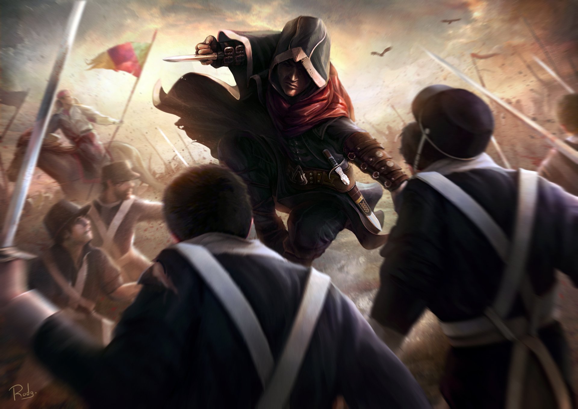 assassin s creed assassin soldiers war