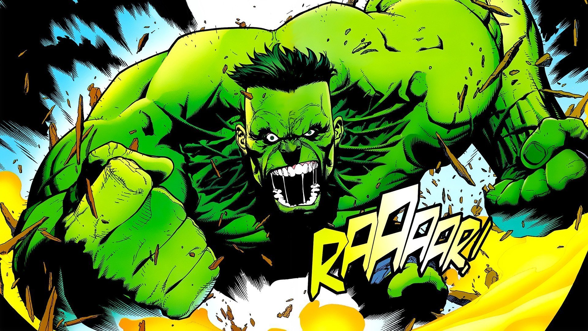 comics hulk rage