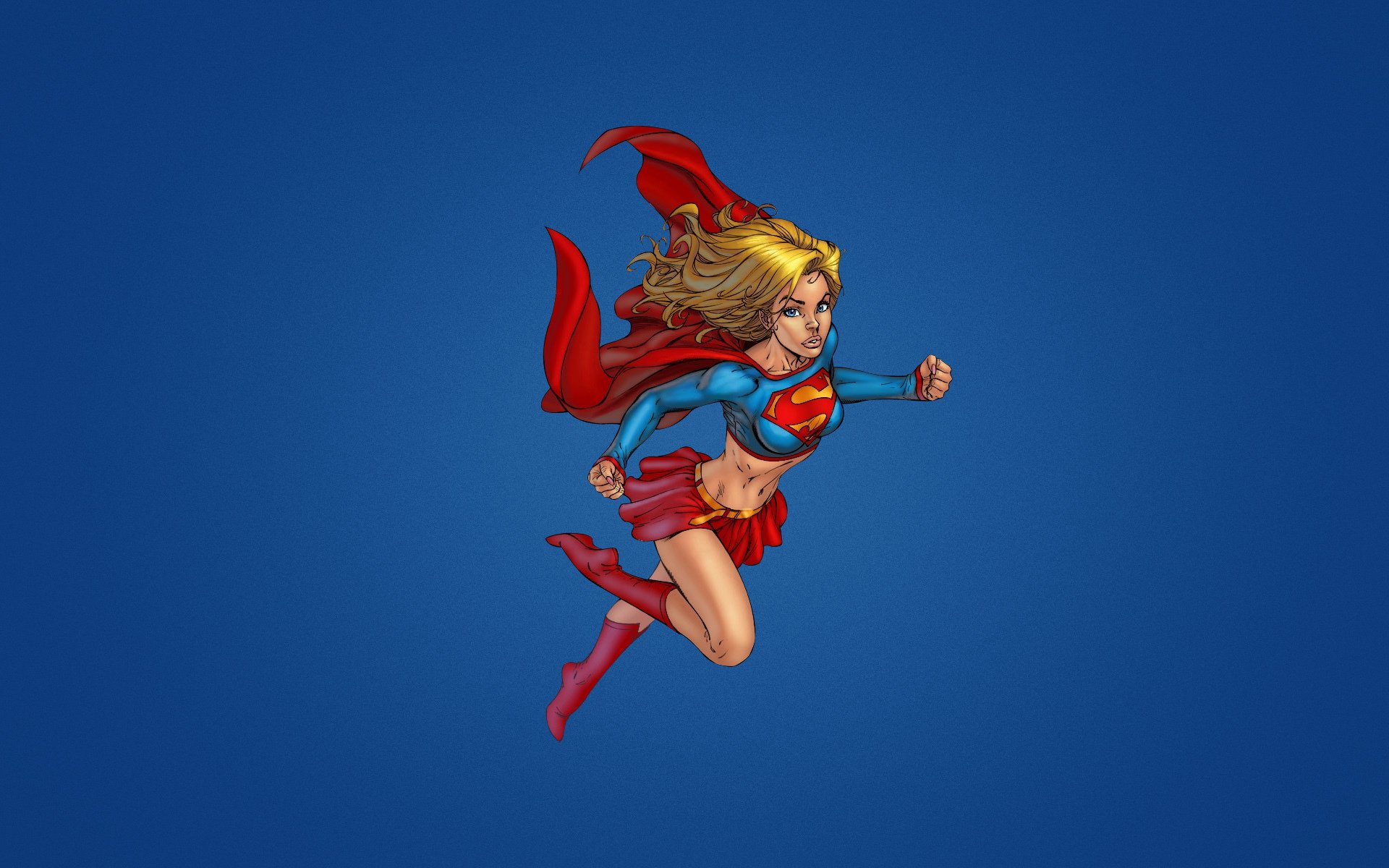 supergirl supergirl fondo azul capa superman