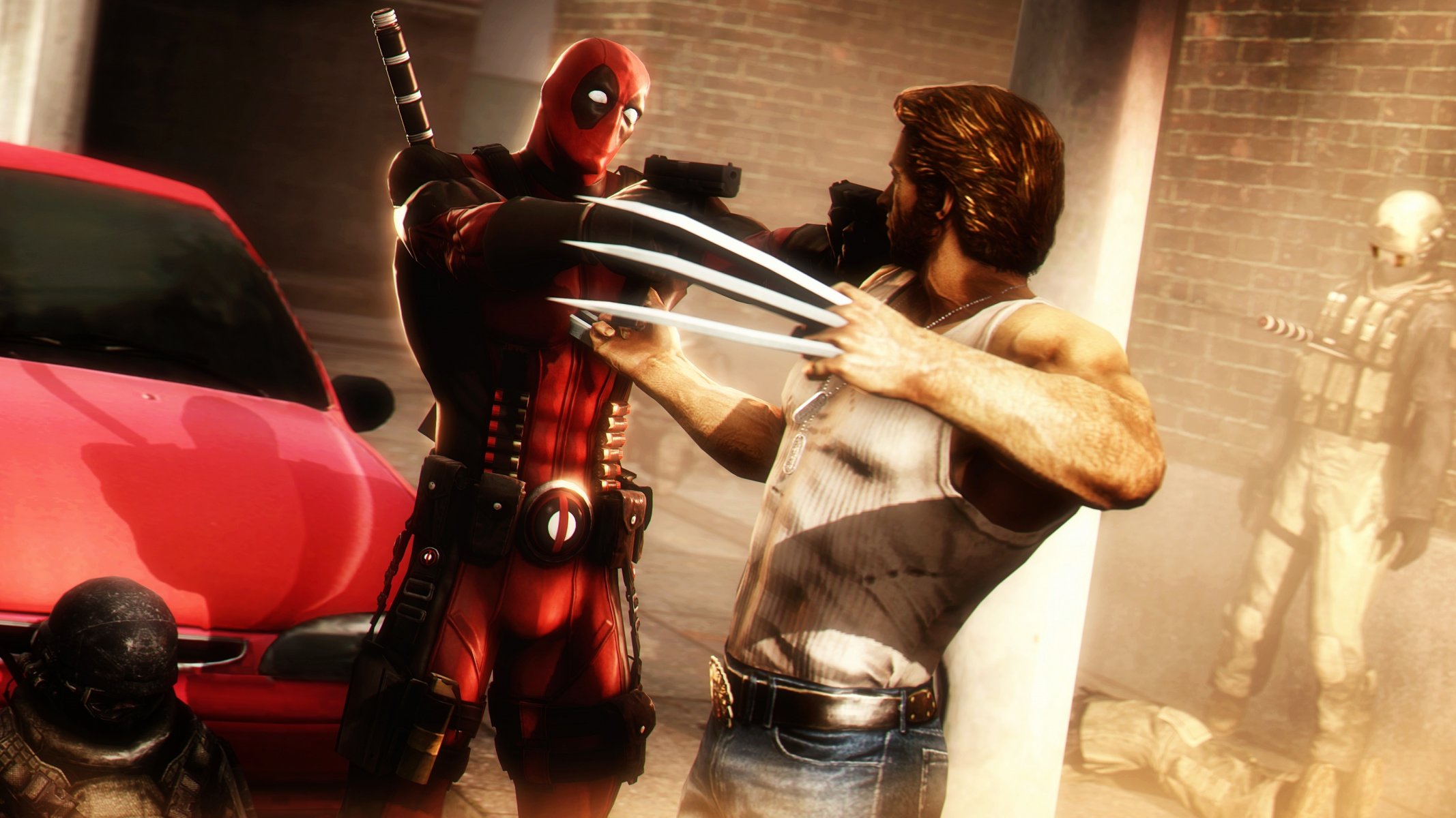 deadpool game marvel comics wade wilson wolverine logan x-men