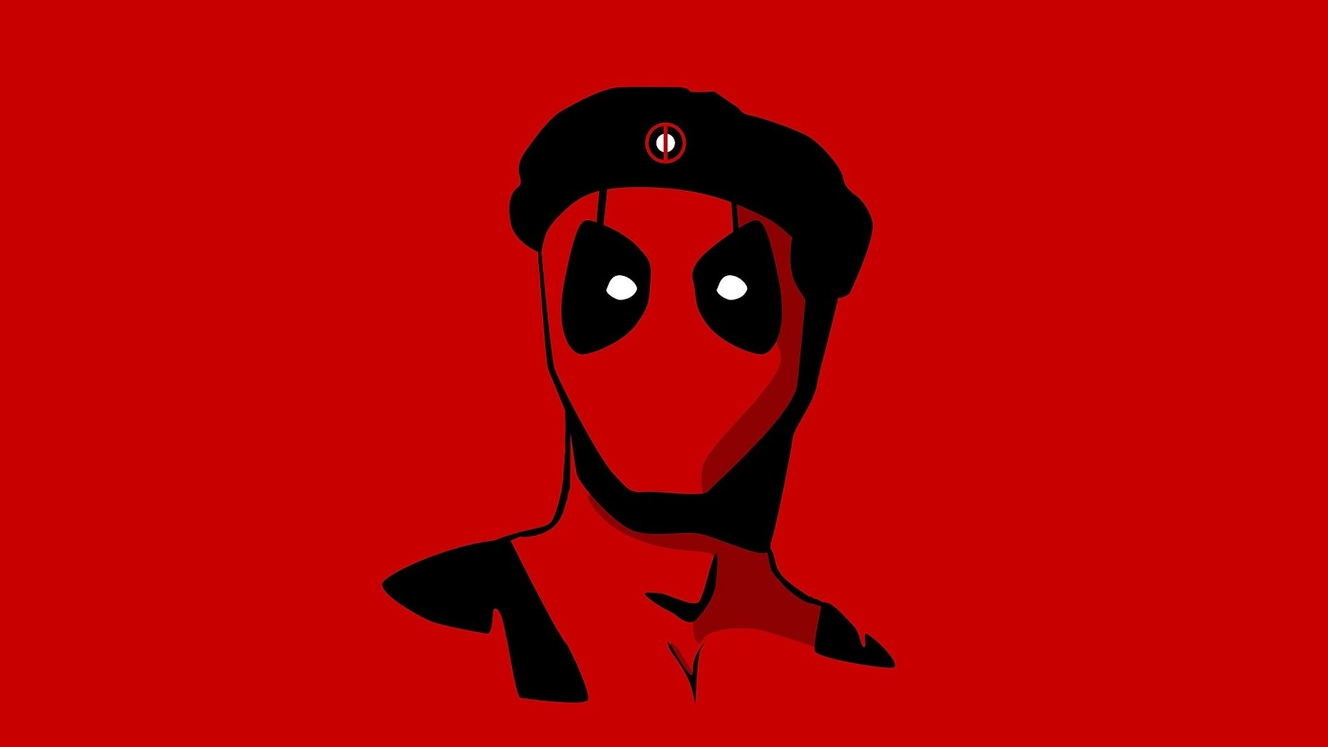 fumetti deadpool maschera rosso