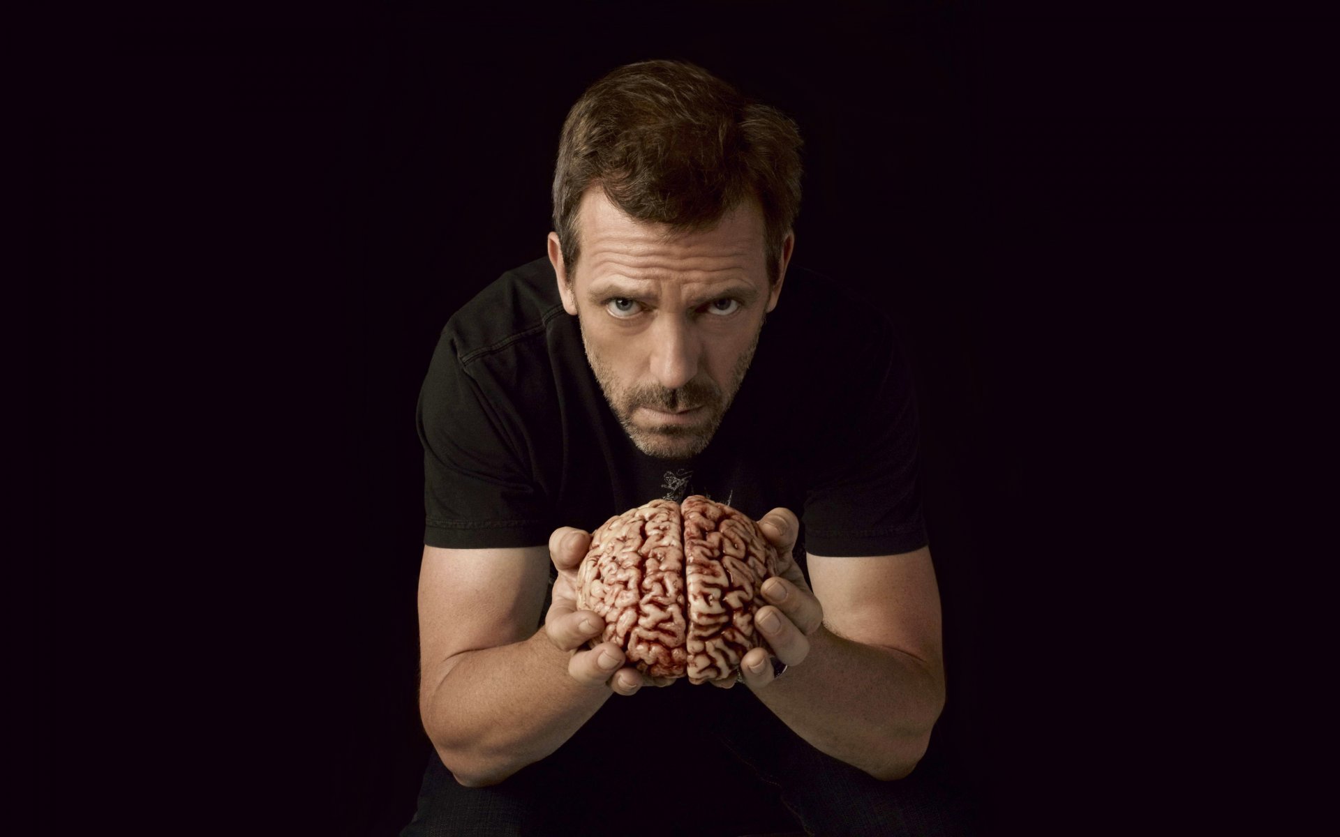 dr. house hombre cerebro vista