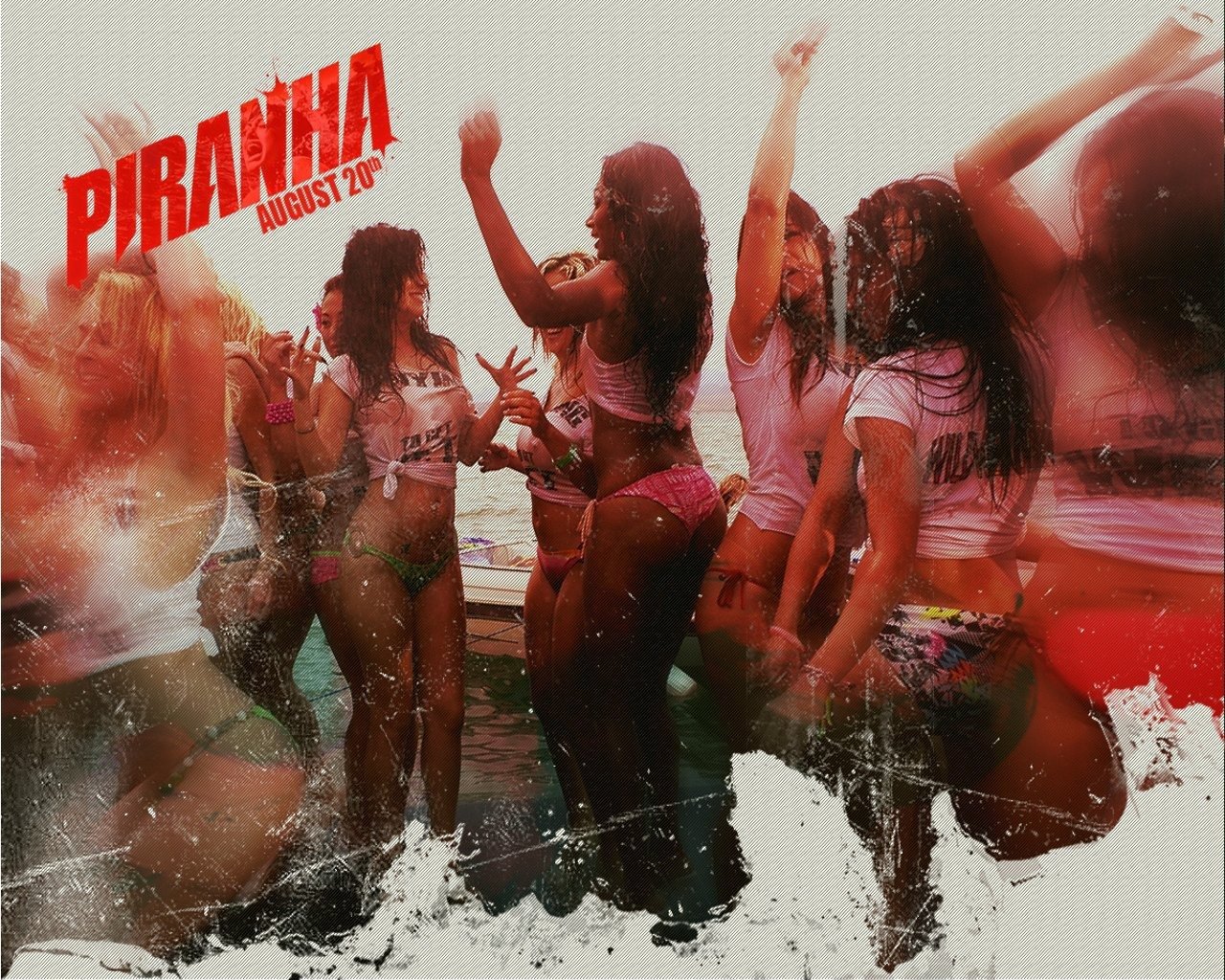 piranhas 3d filles