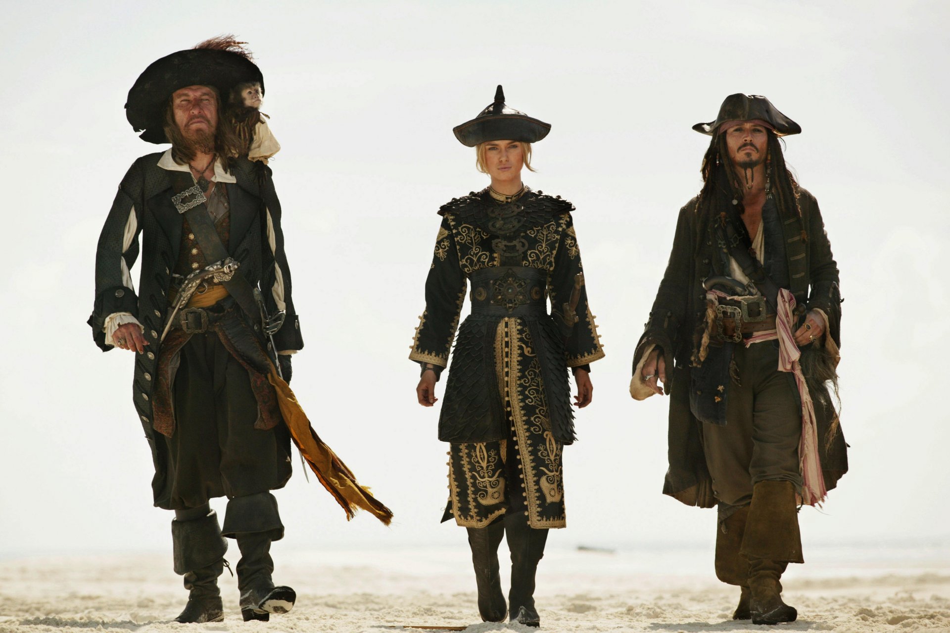 hector barbossa elizabeth swann jack sparrow piraci z karaibów