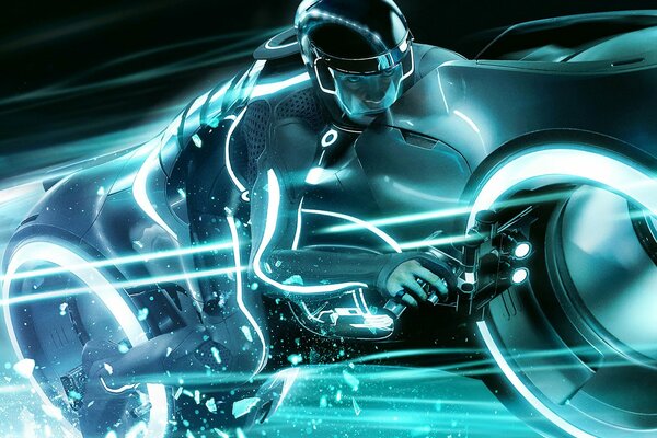 Photos d électrons pour le film tron