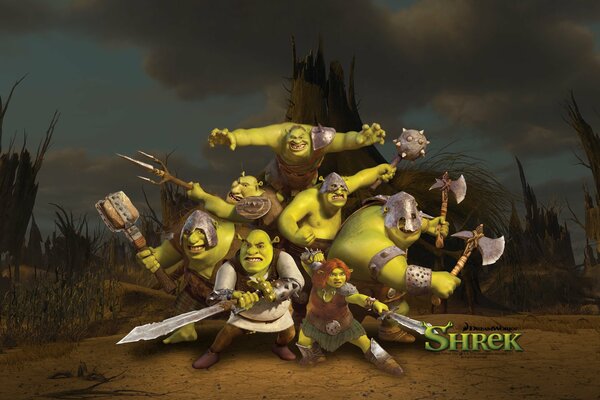 Shrek e la sua banda verde