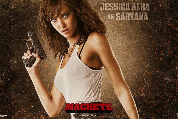 Movie macheta jessica alba