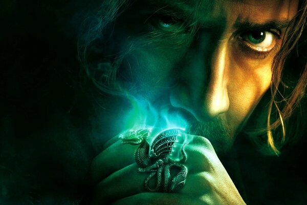 Nicolas Cage nel ruolo dello stregone