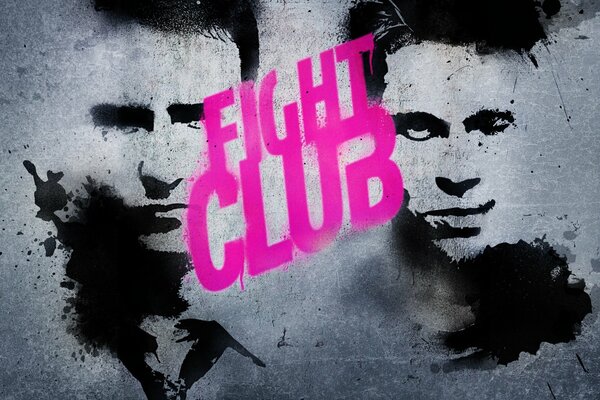 Der Film Fight Club mit der Teilnahme von brad pitt und edward norton