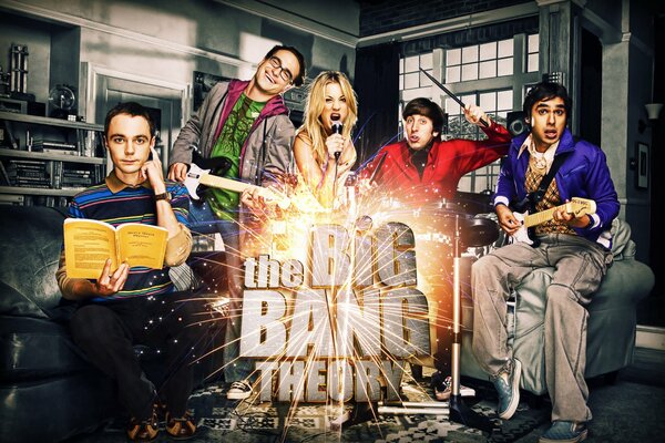 Acteurs de la série The Big Bang Theory