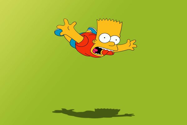 Fotograma de la serie de dibujos animados los Simpson