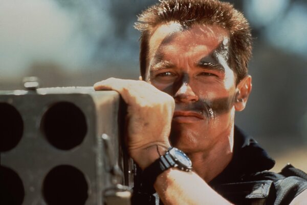 Film d action avec Arnold schwarzneger