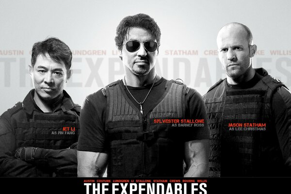 Attori del film The Expendables