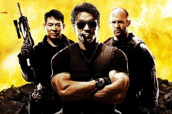 Stalone nella cornice di The Expendables