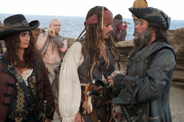 Jack Sparrow entered into an argument