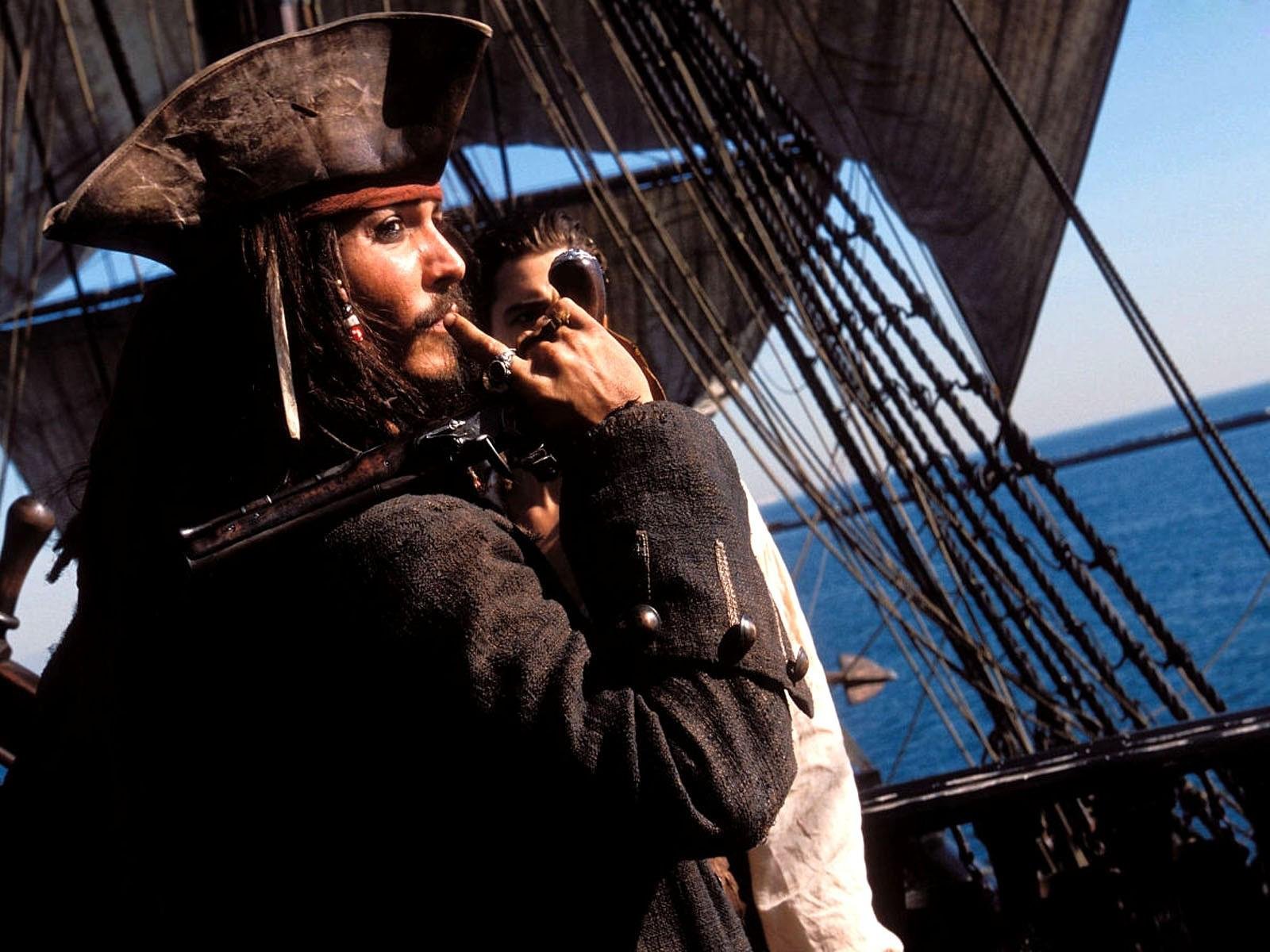 johnny depp piratas del caribe jack sparrow