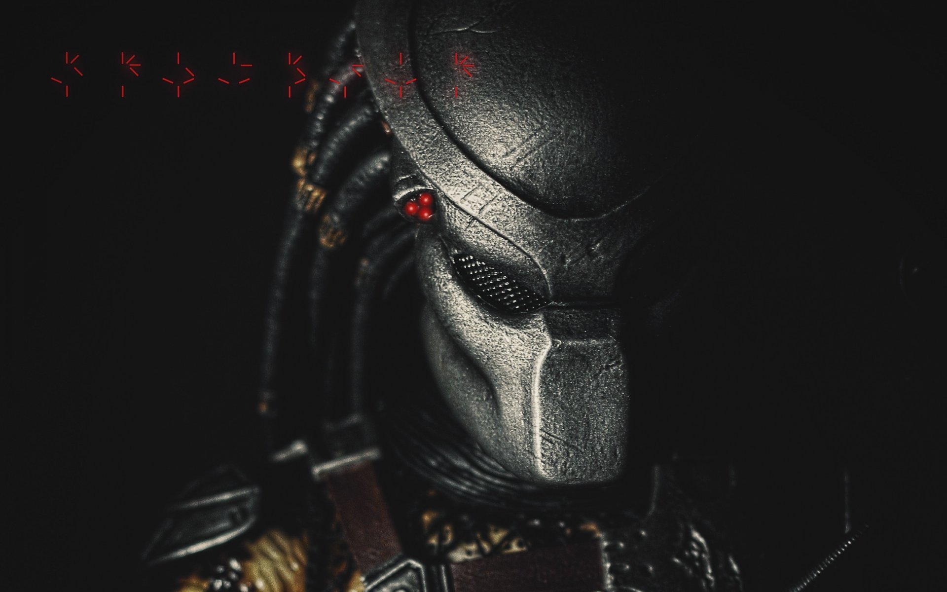 predator being beast mask helmet symbol