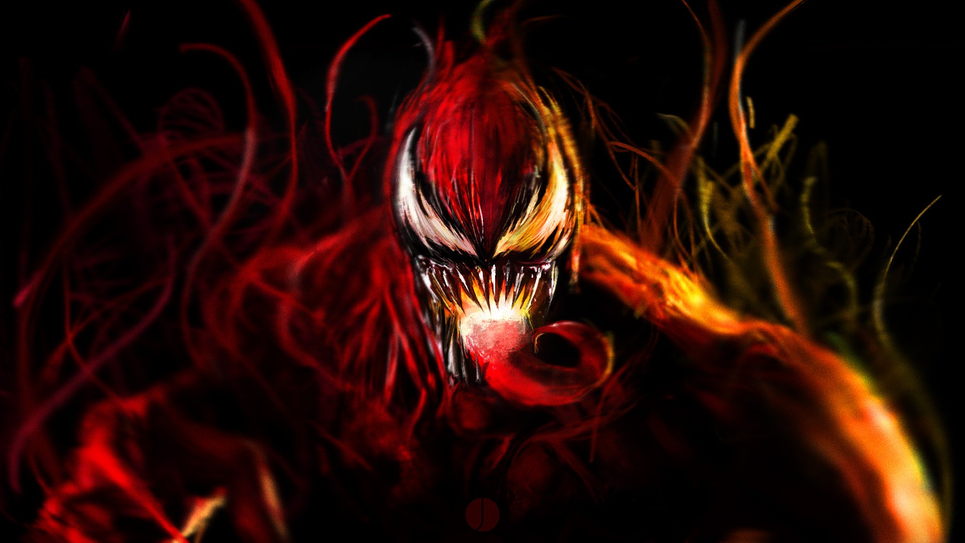 art symbiote carnage bande dessinée supervillain ripper