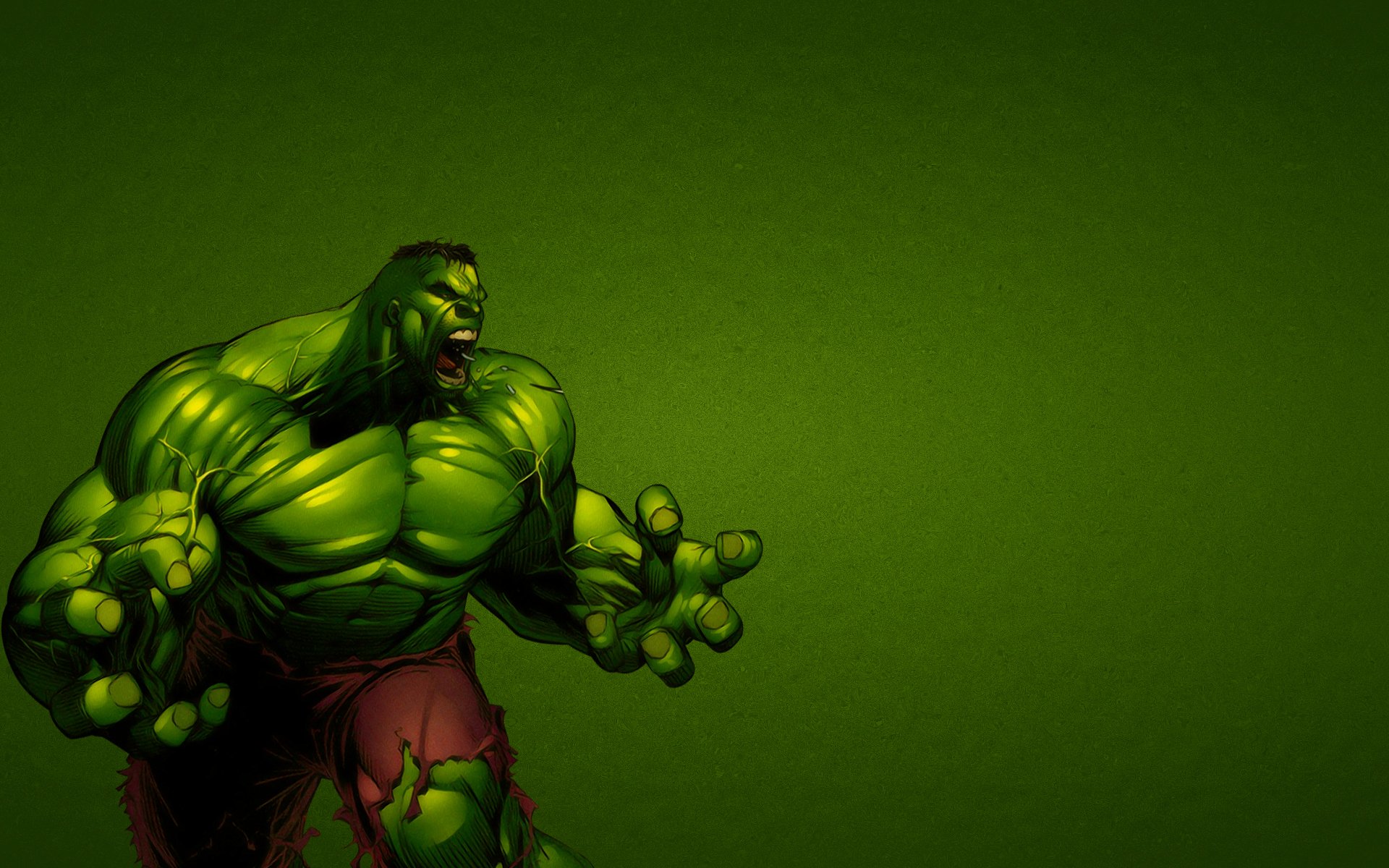 hulk marvel ficción verde rabia