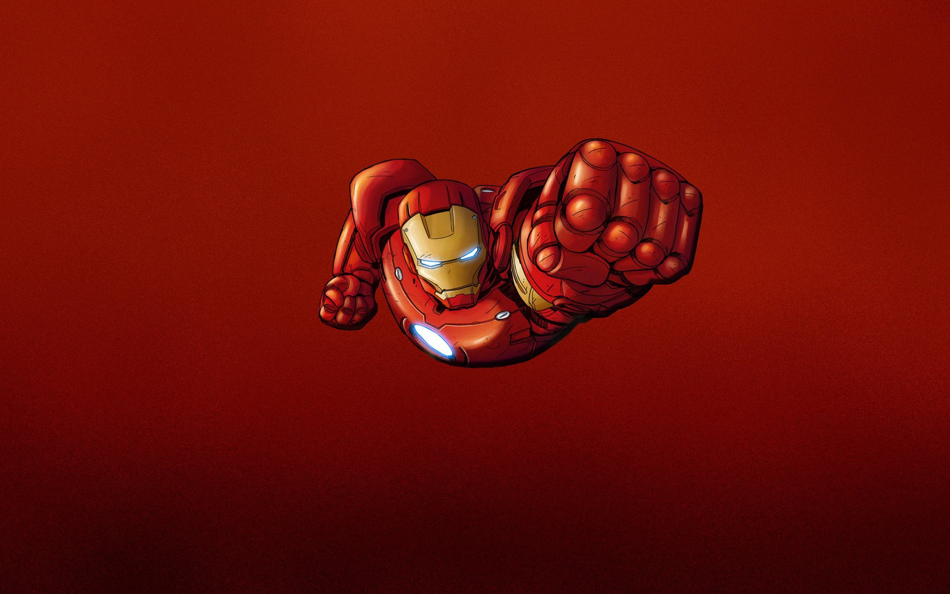 iron man bande dessinée marvel acier rouge