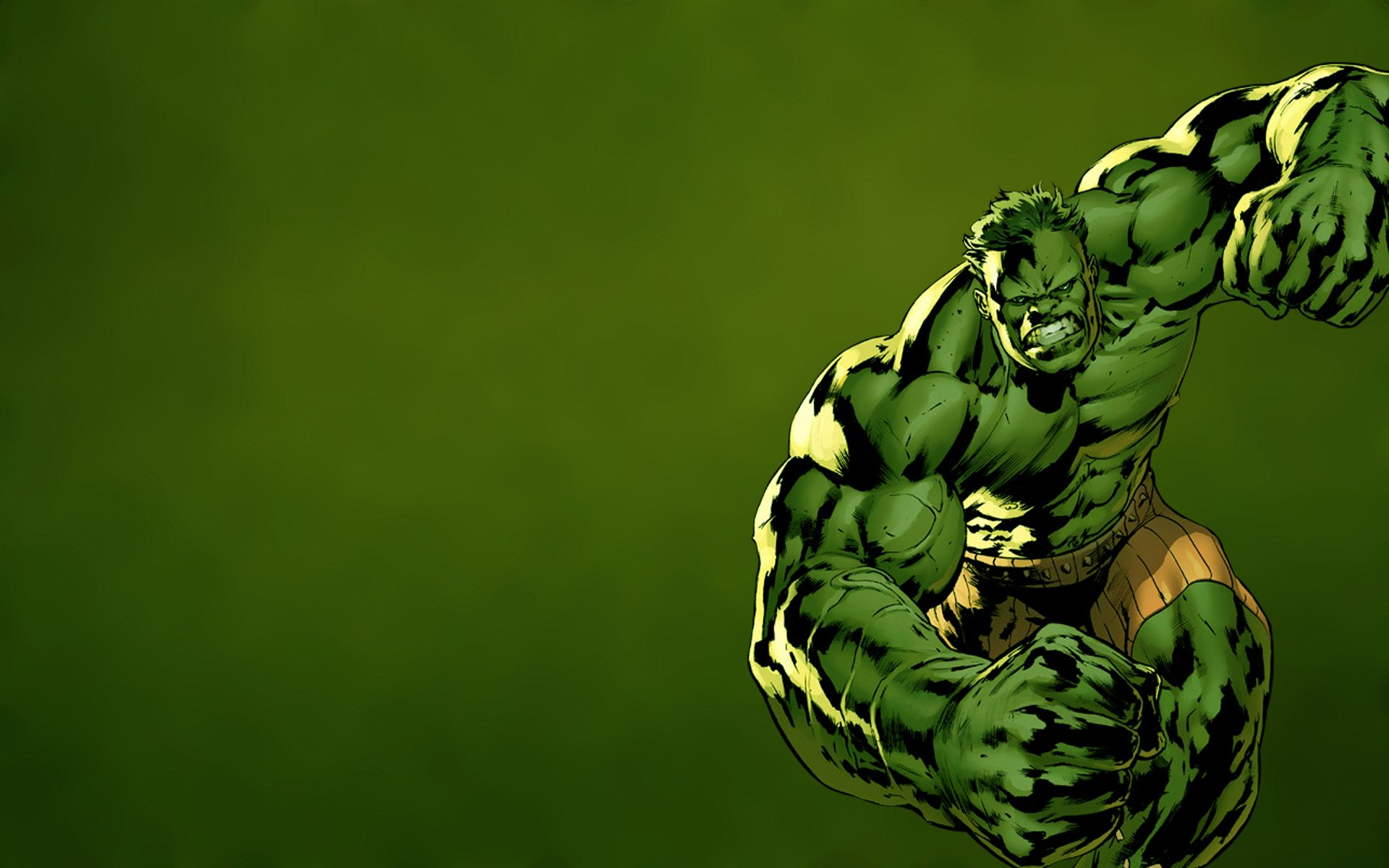 hulk marvel ficción verde rabia