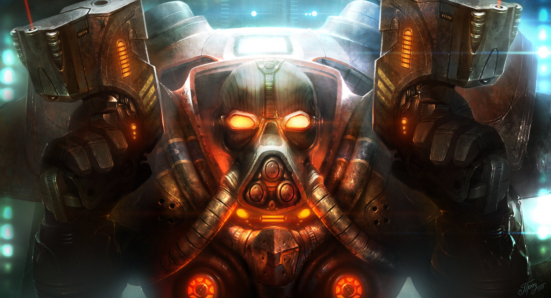 kunst tamplierpainter starcraft ii fan art rüstung waffe