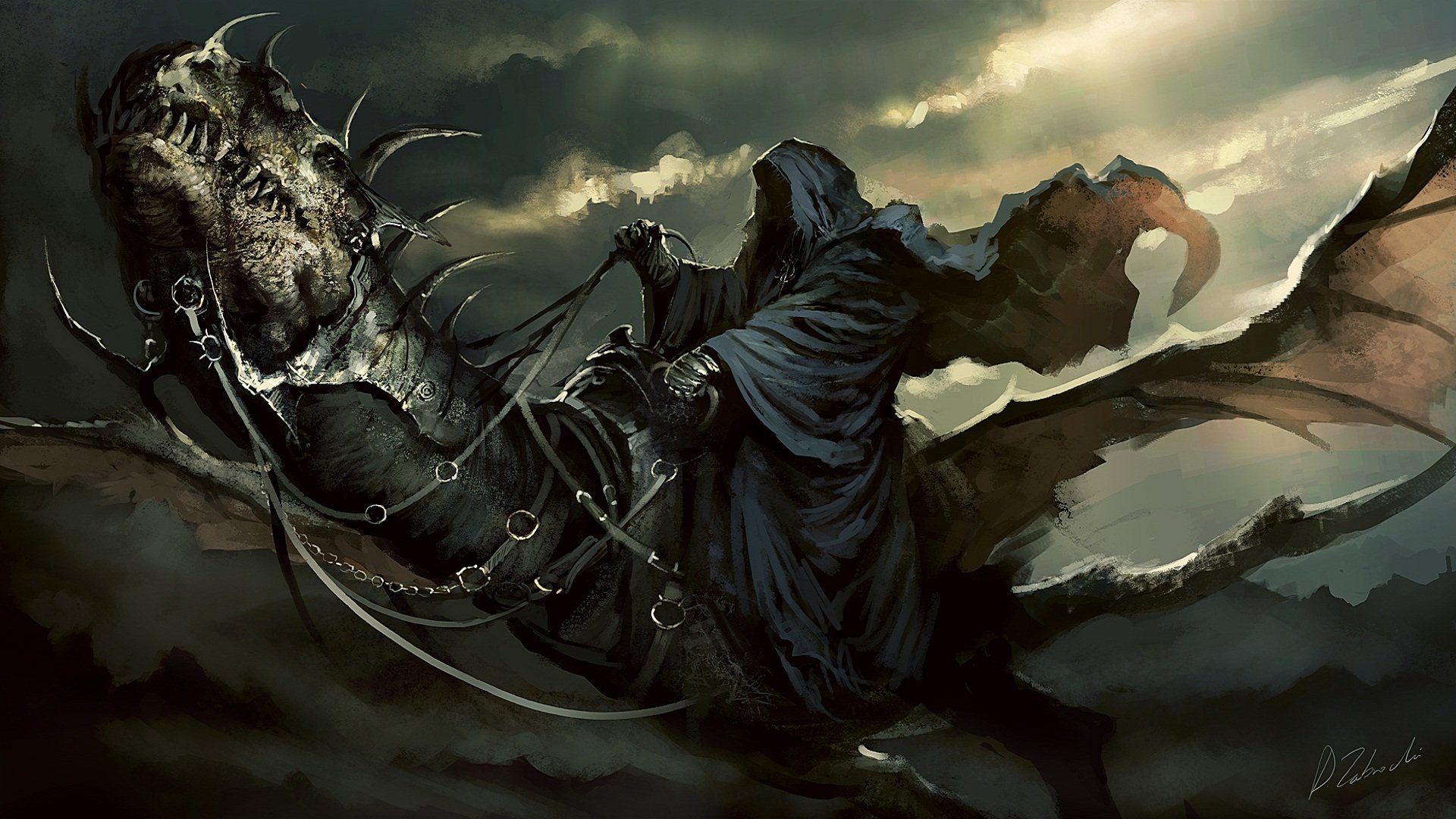 seigneur des anneaux art nazgul nazgul manteau