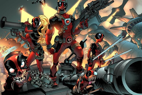 Deadpool comics