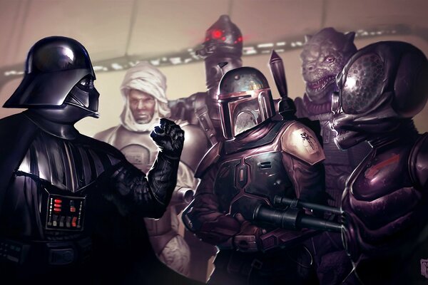 Darth Vader gathers mercenaries