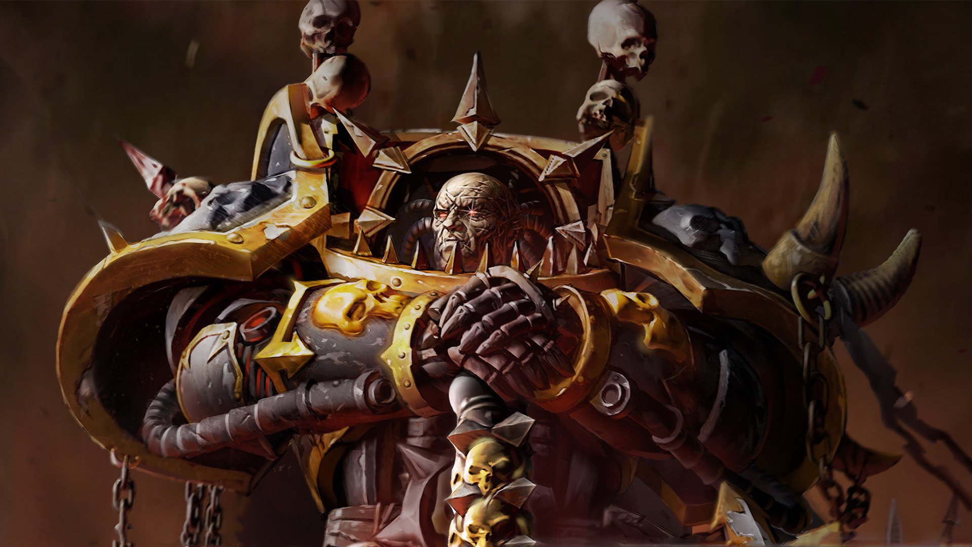 warhammer рассвет войны 2 хаос космодесант глаз искра доспех