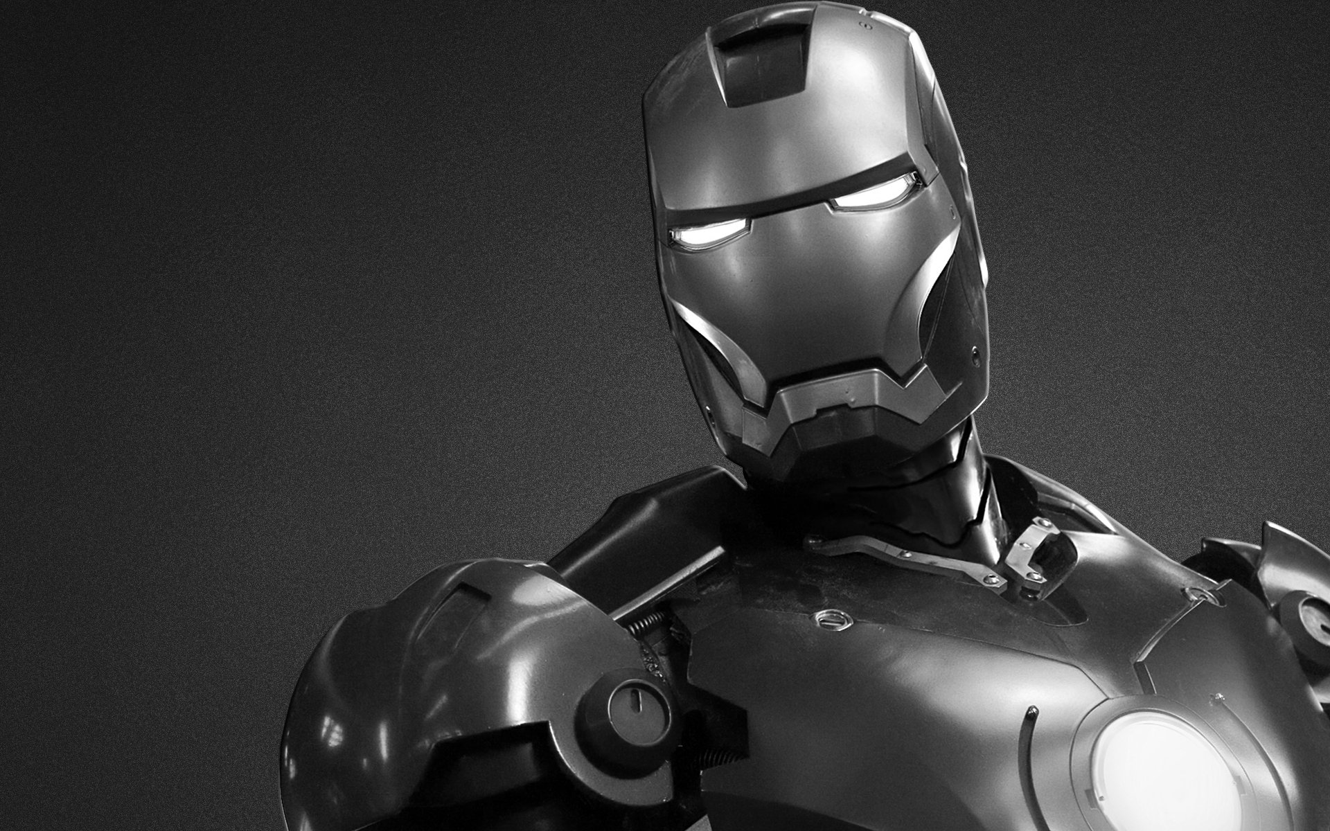 iron man cómic marvel acero armadura stark blanco y negro