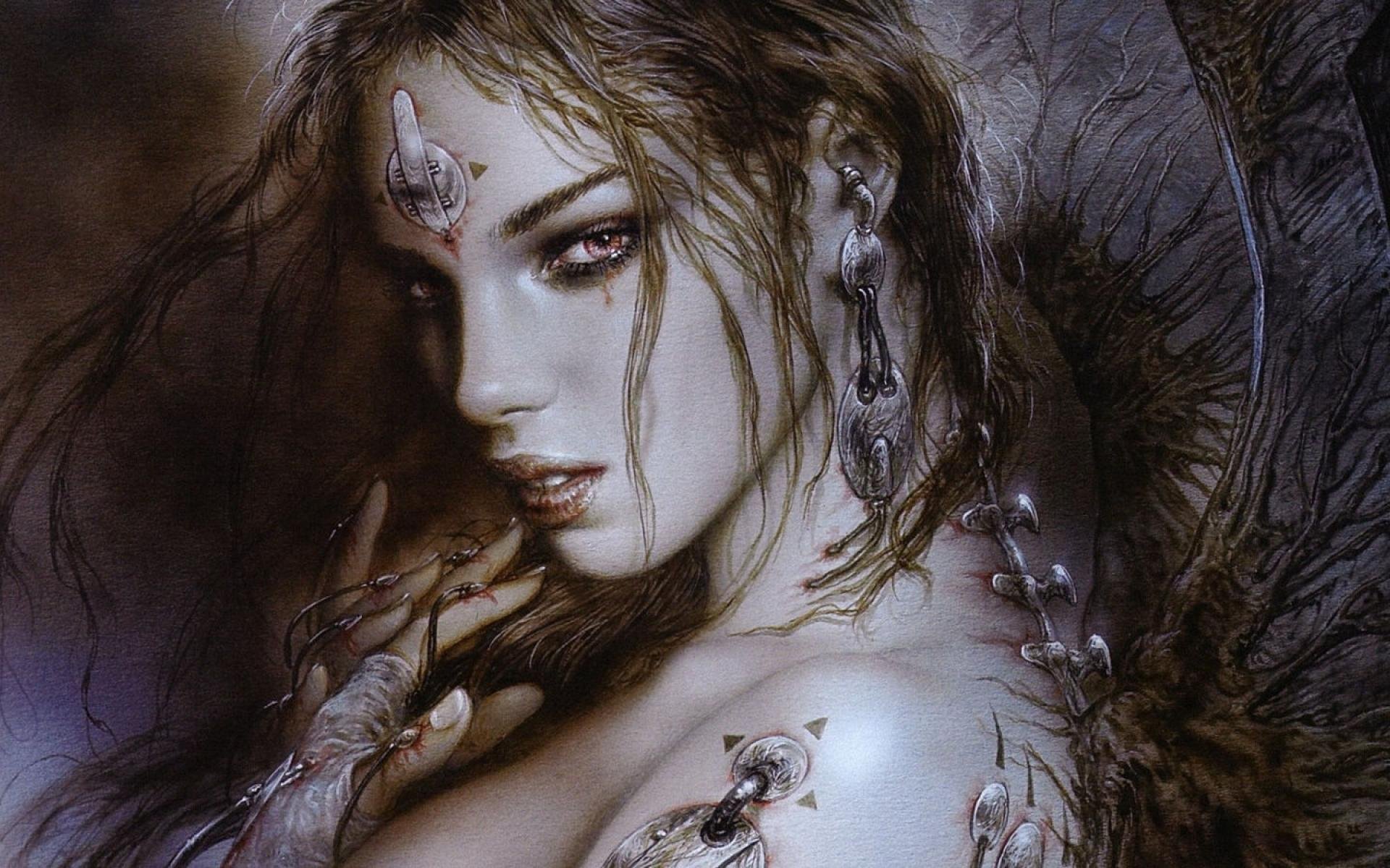 luis royo dziewczyna fantasy