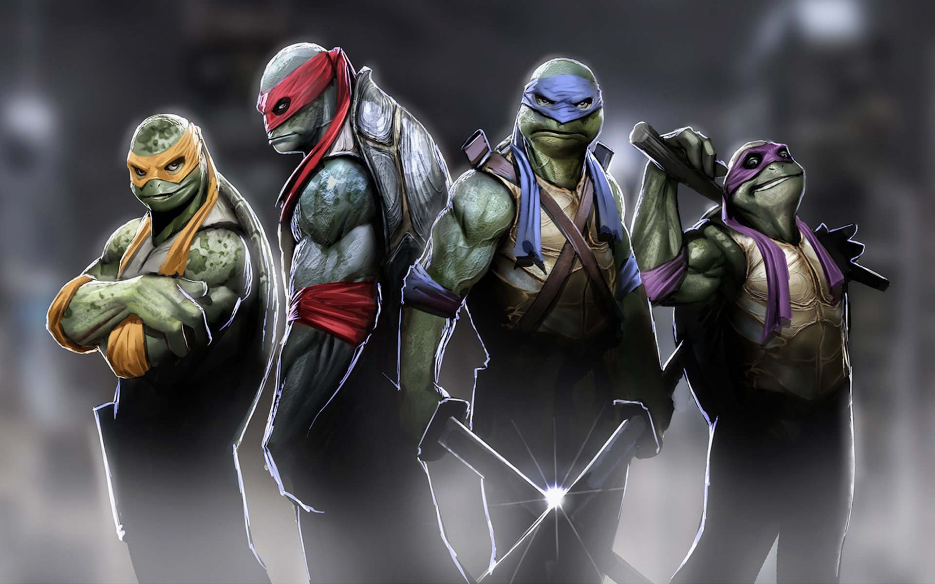 tmnt ниндзя черепахи черепашки-ниндзя донателло рафаэль леонардо микеланджело