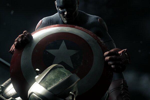 A picture from the movie Captain America