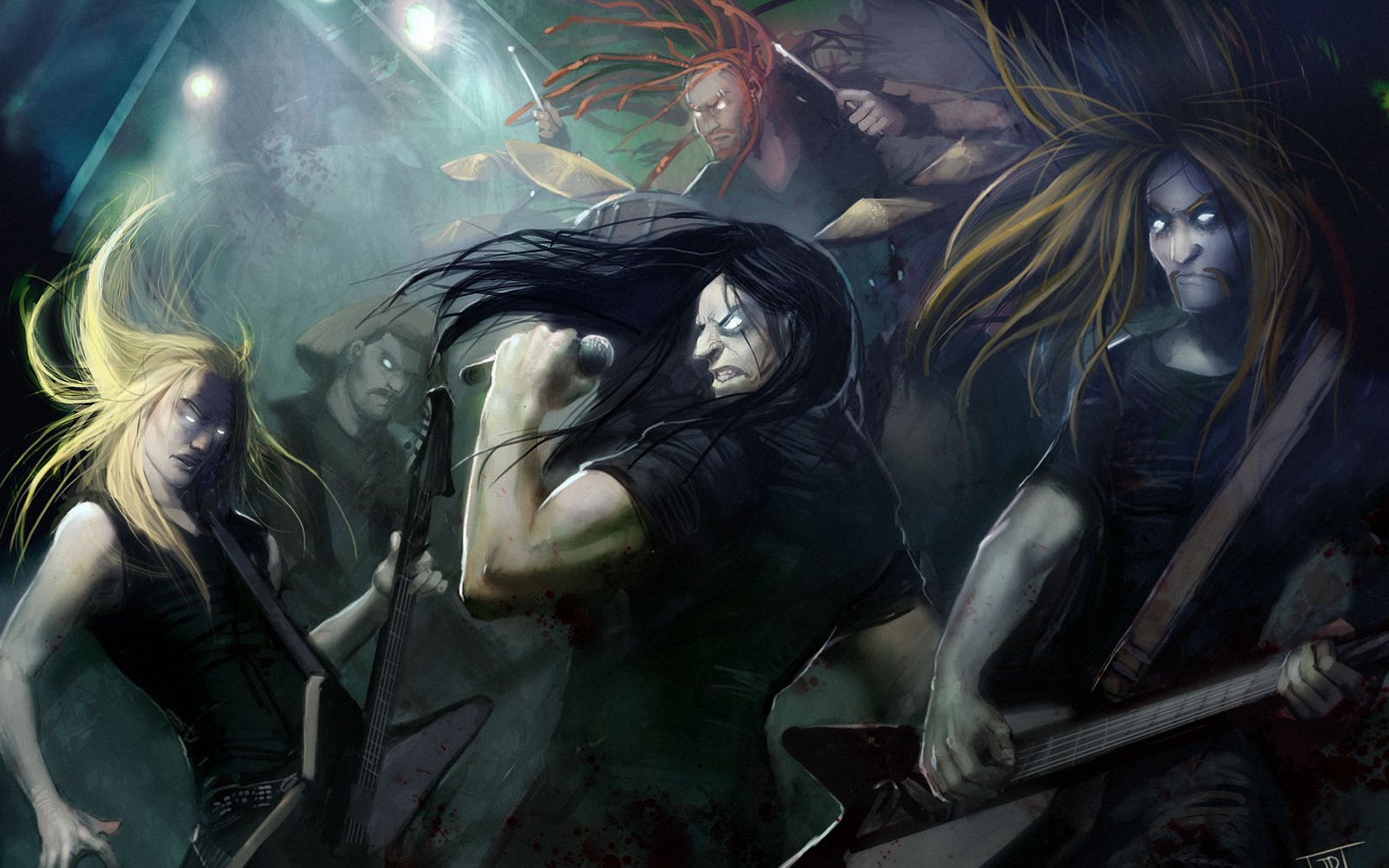 metalocalypse dethklok death metal serie di cartoni animati