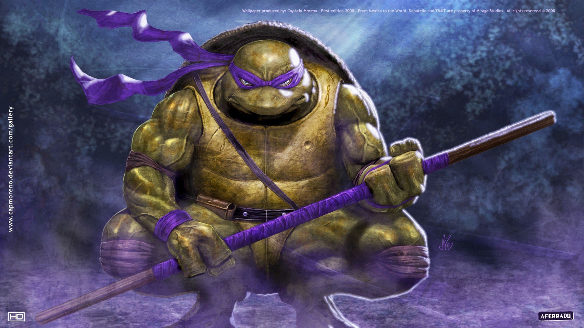 donatello ninja tartaruga cg