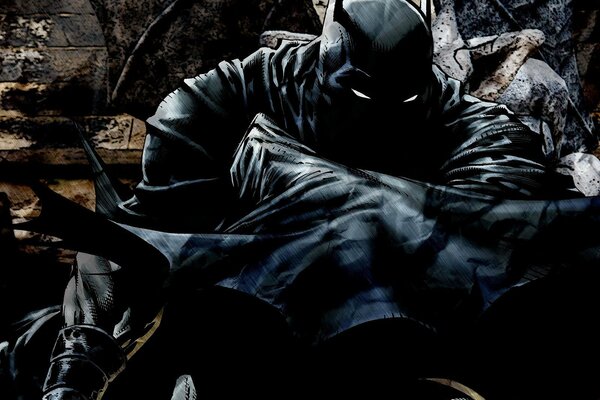 Batman se Bat contre un criminel